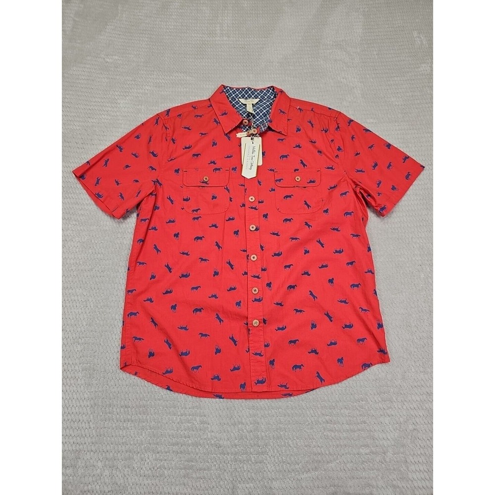 Matilda Jane Joanna Gaines Shirt Mens Large High Horse Shirt Button Up